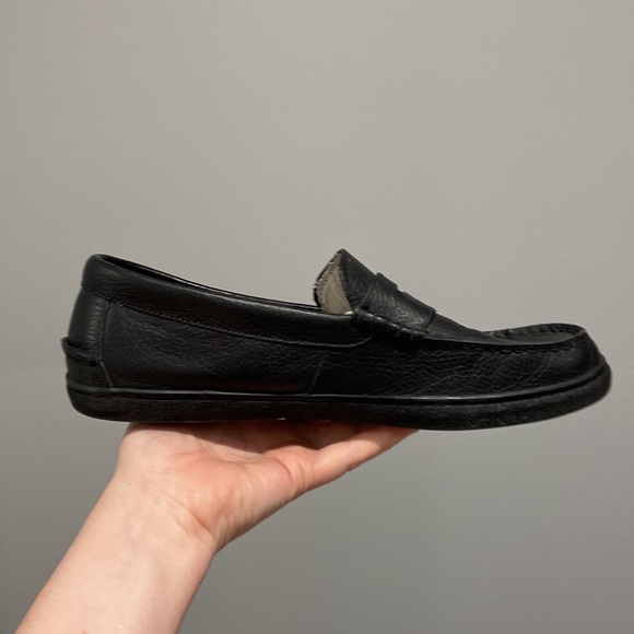 Men's Cole Haan Nantucket 2.0 Penny Loafer Shoe US 9 1/2 M Black Leather - Picture 12 of 16